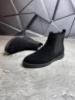 Ботинки Челси мужские замшевые Suede BLACK! Натуральная Замша + Байка!