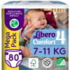 Подгузники Libero Comfort Размер 4 (7-11 кг) 80 шт (7322541756820)