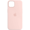 Чохол для Apple iPhone 14 Plus (6.7«») - Silicone case (AAA) full with Magsafe Рожевий / Chalk Pink - купити в SmartEra.ua