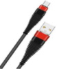 Кабель USB/TYPE-C REDDAX RDX-365 круглий із ТРЕ пластику RED (1 м)