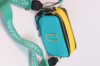 Marc Jacobs logo turquoise/yellow