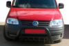 Кенгурятник WT002 Black (диаметр 60 мм, нерж) для Volkswagen Caddy 2010-2015 гг