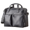 Сумка мужская SHVIGEL 11117 кожаная Черная