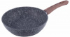 Сковорода-сотейник Kamille Grey Marble Ø28см индукционная с антипригарным покрытием