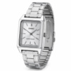Жіночий годинник Casio LTP-V007D-7E класичний кварцовий зі сріблястим циферблатом та сталевим браслетом