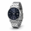 Чоловічий годинник Casio MTS-110D-1A з сапфіровим склом та сталевим браслетом