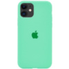 Чохол Silicone Case Full Protective (AA) для Apple iPhone 11 (Зелений / Spearmint) - купити в SmartEra.ua