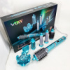 Фен-стайлер для волос 7в1 VGR V-477 Blue Professional 1400 Вт 7 насадок