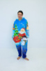 Кигуруми для взрослых Oversize 3D Новогодняя сказка 3276_3_158 17050 158 см