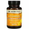 Витамин E, Vitamin E, Dr. Mercola, 30 капсул