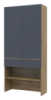 Прихожая Doros Сплит 94х39х200 см Дуб артизан/Графит (DRS-011469)