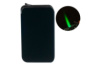 Зажигалка с пьезоподжигом турбо Piezo зеленое пламя Black (AT-907)