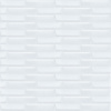 Самоклеюча 3D панель 3080x700x5мм Біла Кладка SW-00001759