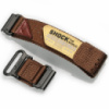 Ремінець Hemsut HGA142 Shock the world Garmin Brown 22 mm нейлоновий коричневий
