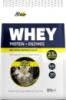 FitWin WHEY Protein + Enzymes 77% 900 грам, Подвійний шоколад