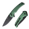 Нож складной туристический Sencut Serene, (8.8 см) D2 / Aluminum зеленый