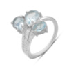 Серебряное кольцо CatalogSilver с натуральным топазом 4.308ct, вес изделия 4,56 гр (2179726) 18 размер