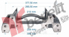 10500 Скоба держатель суппорта Knorr SK7, BPW Axle, K004099, 212600