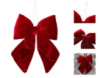 Игрушка на елку YES Бант 975084 25х32 см бордовая