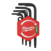 Набір ключів Г-образних Torx Compact MILWAUKEE, (T8/T9/T10/ T15/ T20/T25 /T27/T30/T40) (9шт) , пластиковий холдер