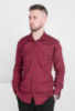 Чоловіча бордова сорочка