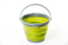 Відро TRAMP складане силіконове 5л, Олива
