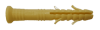 Дюбель розпірний потай (жовтий) 6*40 мм