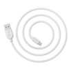 Кабель Borofone BX14 USB to MicroUSB 1m white