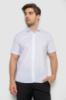 Сорочка чоловіча однотонна, колір білий, 214R830