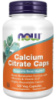 NOW Calcium Citrate Caps 120 капсул