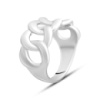 Серебряное кольцо CatalogSilver с без камней, вес изделия 7,64 гр (2143390) 18.5 размер