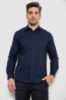 Сорочка чоловіча, колір темно-синій, 214R7186