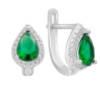 Серебряные серьги CatalogSilver с фианитами (2171973)