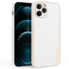 Шкіряний чохол для Apple iPhone 11 Pro (5.8«») - Xshield (Білий / White) - купити в SmartEra.ua