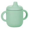 Силіконова чашка дитяча FreeON з ручками, green