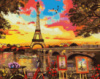 Картина за номерами «Мальовничий куточок в Парижі» 40х50см