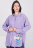 Жіноча лілова сорочка