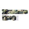 Ремінець для годинника Skmei 1155/1155BCMGR Camo Green каучуковий камуфляжний