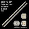 LED підсвітка TV 55« 8-led 3V 552mm ED55D8A-LED55D8B-ZC14DFG-01 LED55D10A-LED55D10B-ZC14AG-01 14шт.