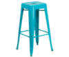 Стілець Толікс барний високий блакитний