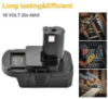 Переходник батареи DM18RL с USB DM20ROB для инструмента RYOBI для АКБ Dewalt 20V для Milwaukee на 18V адаптер батареи Характерист