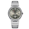 Чоловічий наручний годинник Curren 8471 Silver-Gray зі сріблястим браслетом та сірим циферблатом