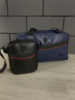 Комплект сумка Puma синя + барсетка Puma