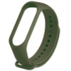 Ремінець для Xiaomi Mi Band 3/4 Silicone, Dark Green
