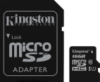 Карта пам'яті micro SDHC 16GB Kingston (class 10) (UHS-1) (З АДАПТЕРОМ)