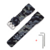Ремінець для Casio G-Shock GG-1000/GWG-100/GSG-100 Camo Black SI (1051-0895) поліуретановий