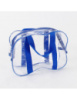 Прозора сумка у пологовий для вагітних 30х20х15, синій колір