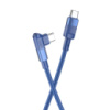 Кабель Hoco U108 Type-C to Type-C PD 100W 2m blue