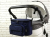 Сумка-органайзер Z&D Smart для коляски (Синий). Удобная универсальная сумка для коляски с длинной ручкой в комплекте