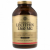 Лецитин Неотбеленный 1360 мг, Natural Soya Lecithin, Solgar, 250 желатиновых капсул